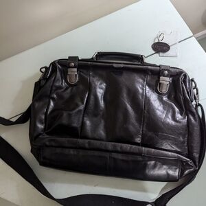 Fossil Leather Briefcase